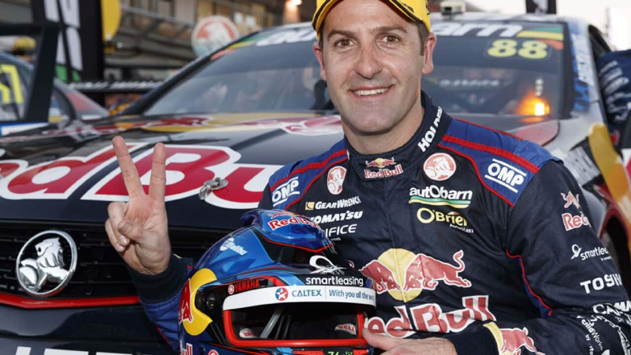 Jamie Whincup of Red Bull Racing Australia