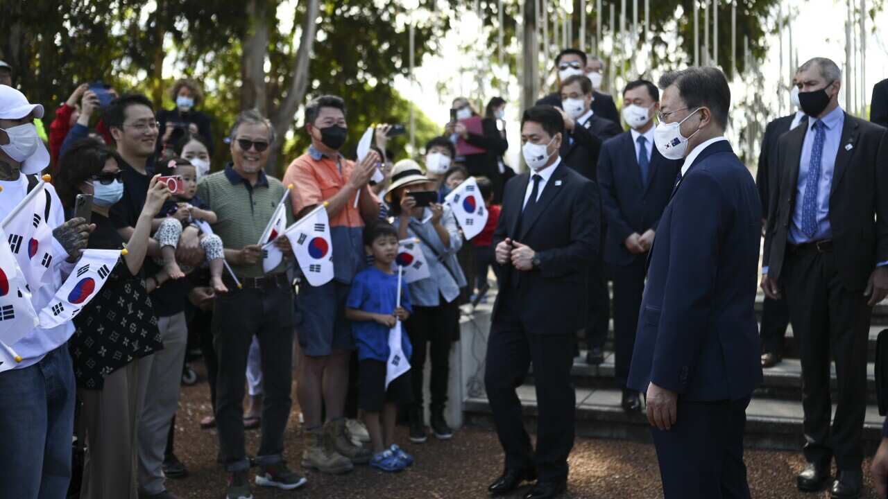 South Korean president's visit to Australia