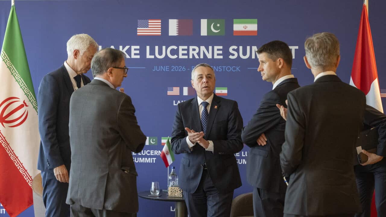 US and Iranian officials meet in Obbuergen for negotiations