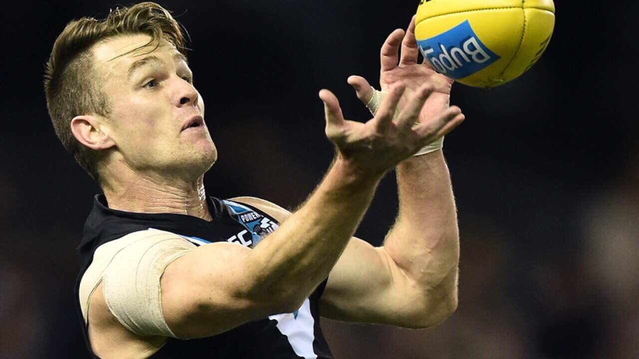 Port Adelaide Power player Robbie Gray