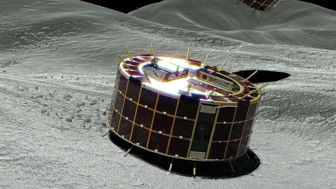 Japanese asteroid rover