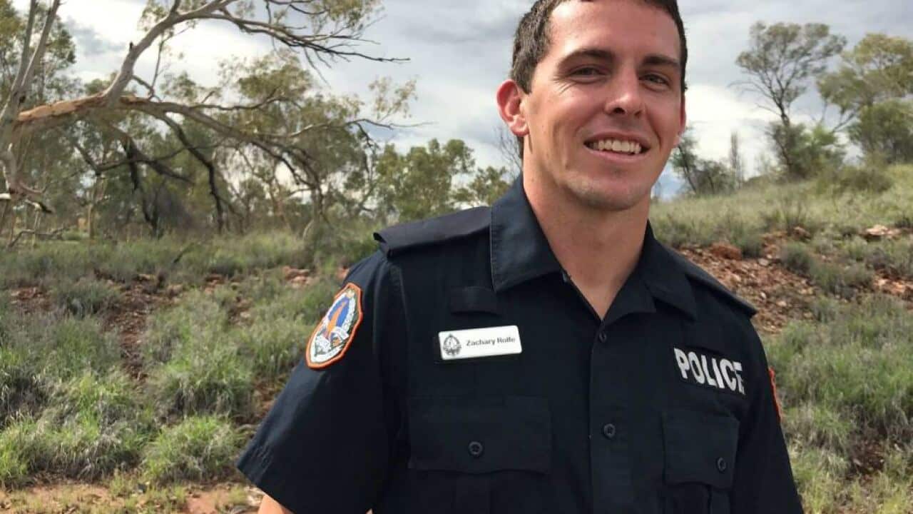 Sergeant Zachary Rolfe, hero of Alice Springs flood rescue