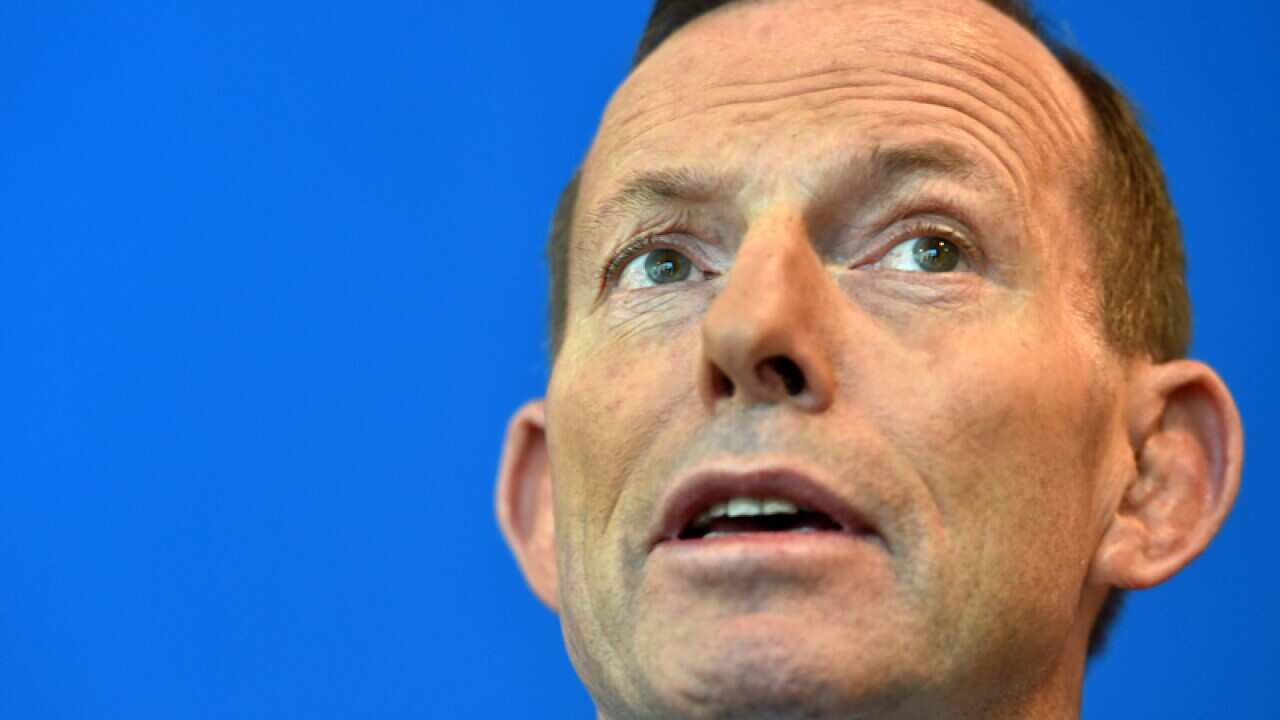 Australian Prime Minister Tony Abbott.