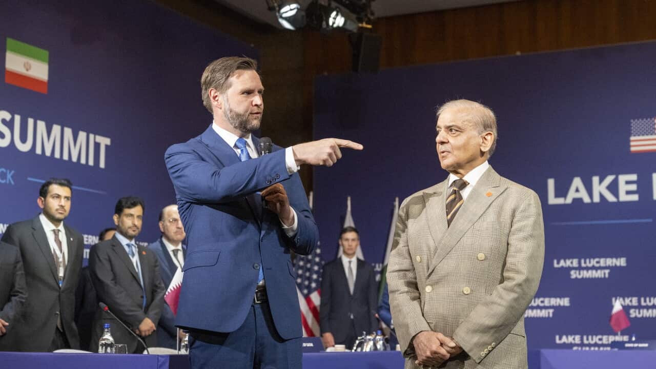 US and Iranian officials meet in Obbuergen for negotiations