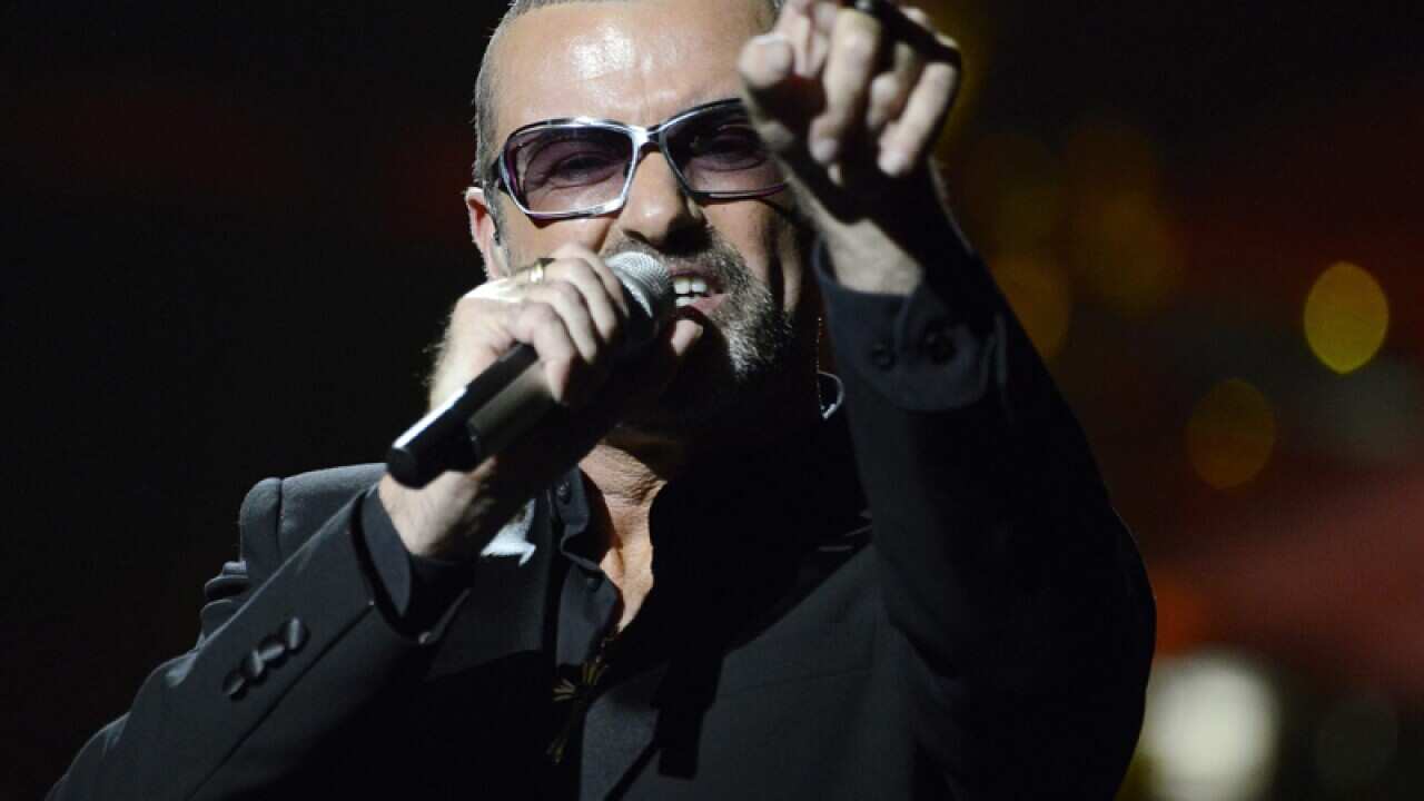 British singer George Michael