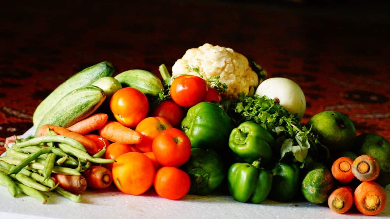 Fresh vegetables