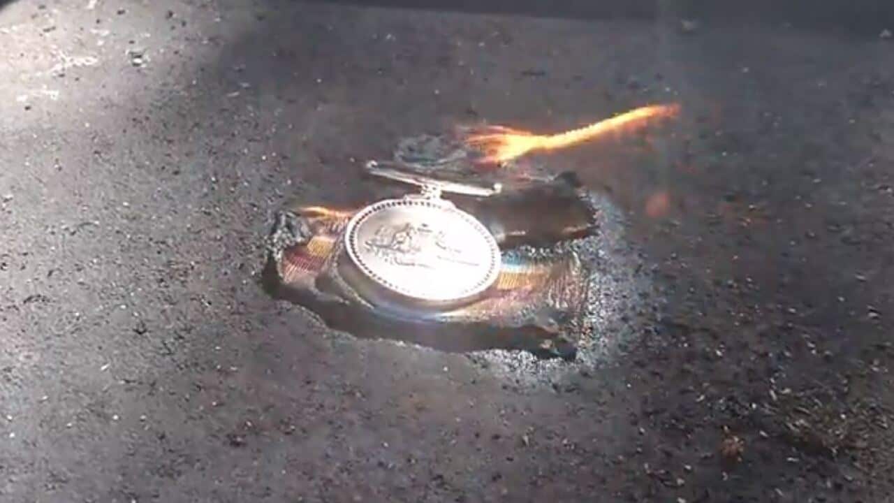 Stuart McCarthy's service medals