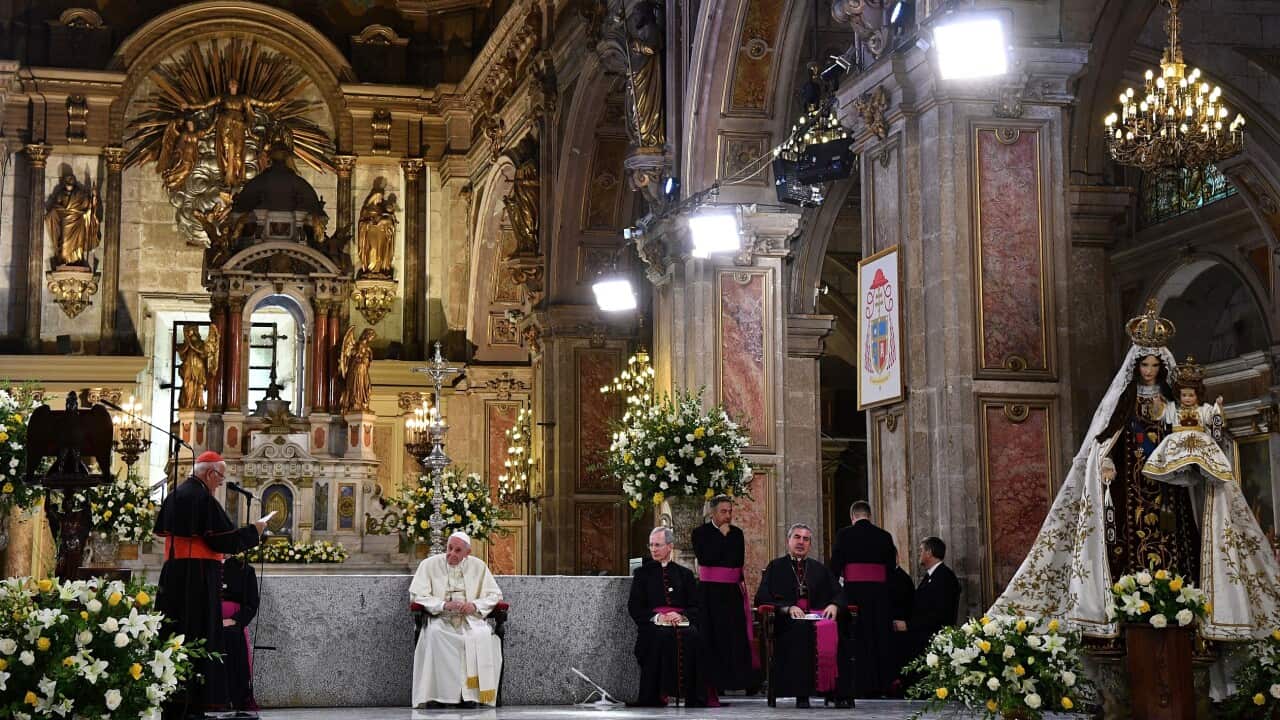 Pope Francis on Tuesday opened his visit to Chile by asking forgiveness for child sexual abuse scandals that have rocked the Catholic Church in the South American country.