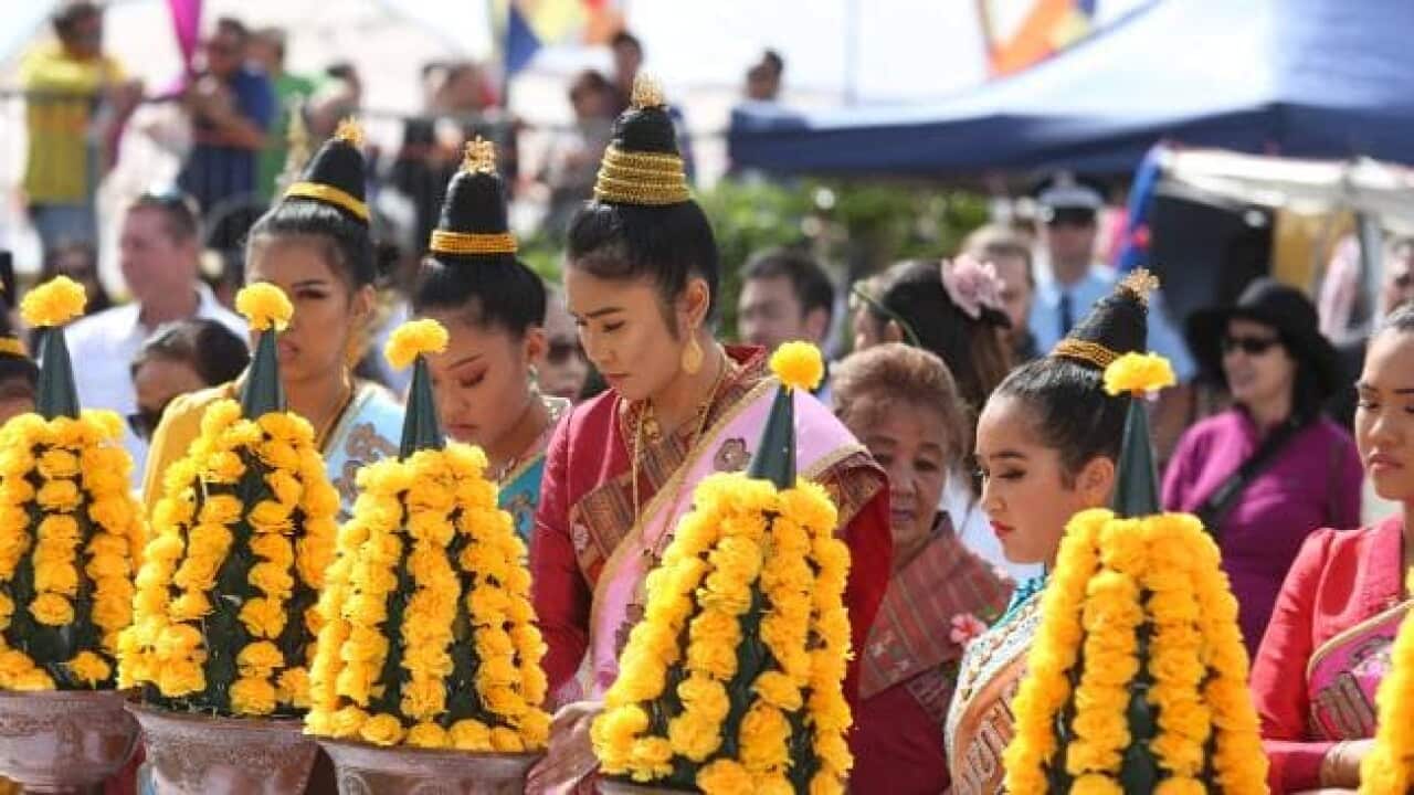 Lao New Year celebration (AAP)