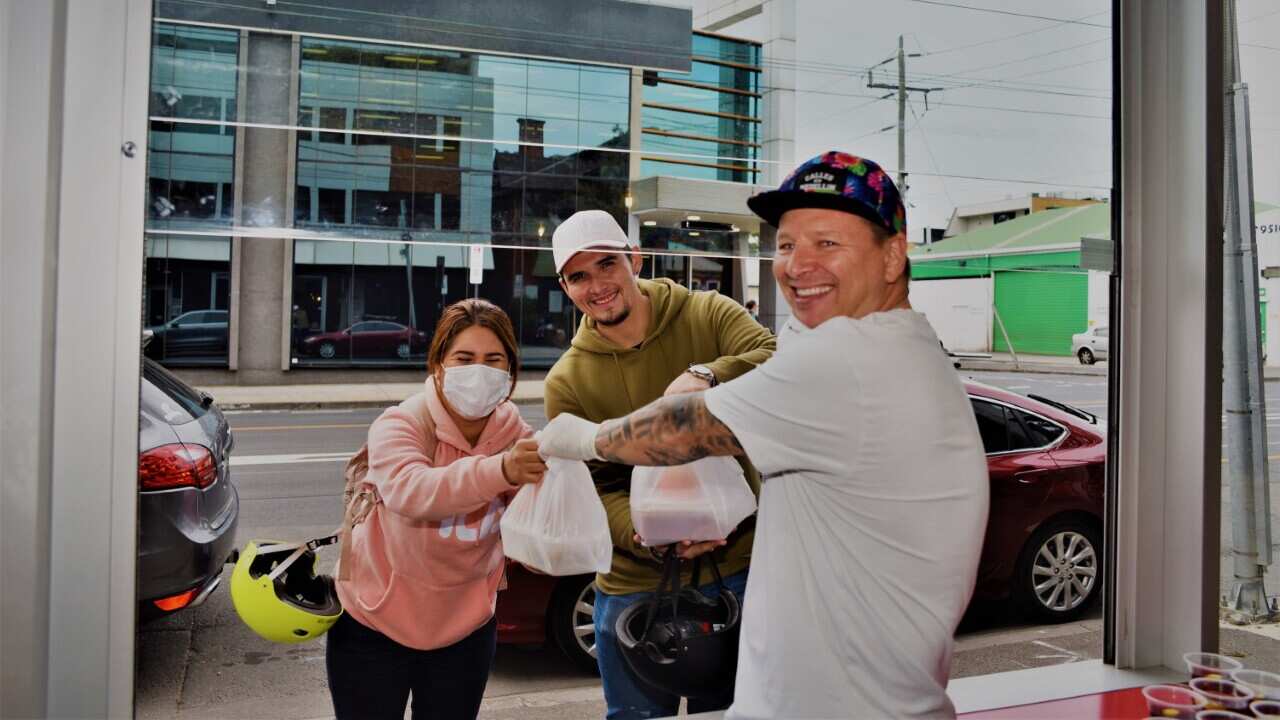 Latin American restaurant La Tienda owner, John Gomez, offering free lunch to international students in need