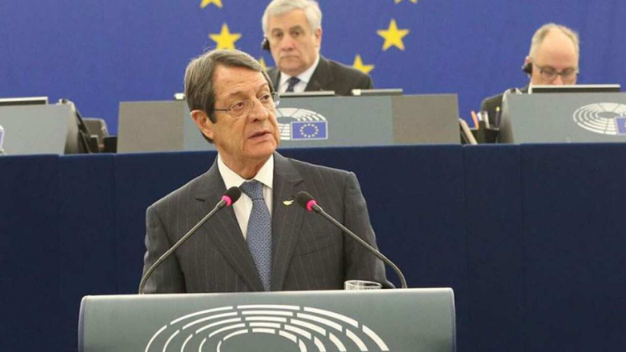 Cyprus President Nicos Anastasiades
