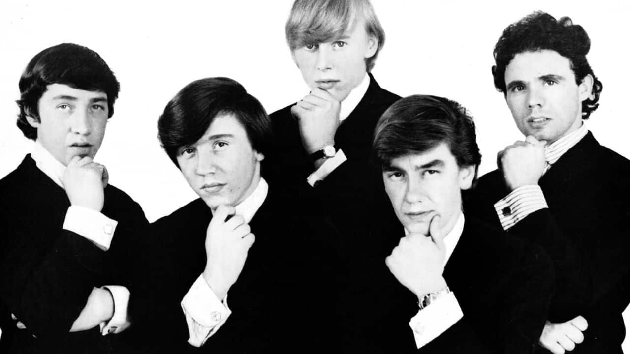 Supplied image obtained Friday, Aug. 15, 2014 of Australia rock group The Easybeats. (AAP Image/Sony Music) NO ARCHIVING, EDITORIAL USE ONLY
