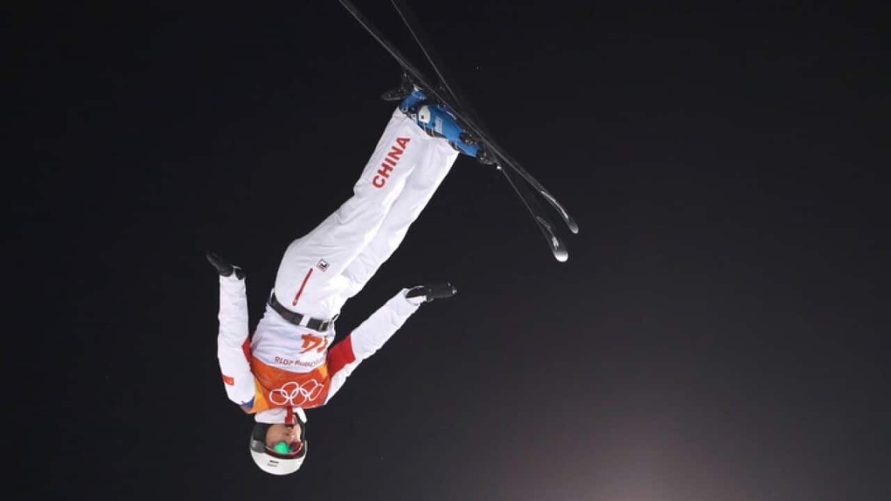 Jia Zongyang of China in action during the Pyeongchang 2018 Olympic Games