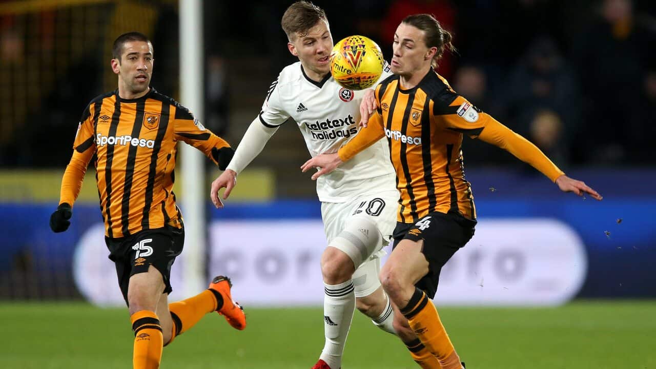 Jackson Irvine Nouha Dicko Hull City Sheffield United