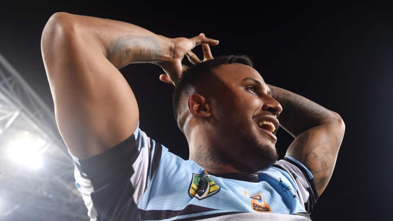 Ben Barba of the Sharks