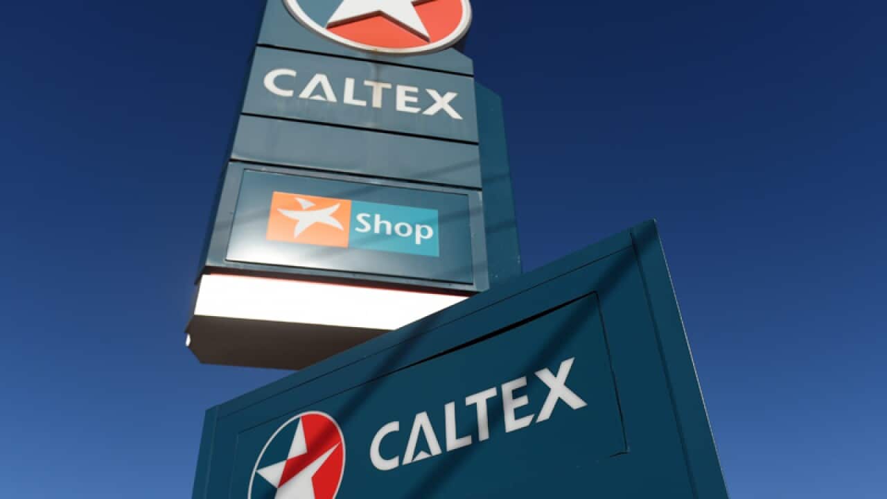 Caltex service station