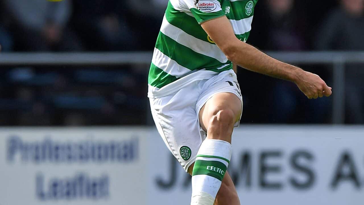 Tom Rogic Stuart Armstrong Celtic Scottish Premiership Partick Thistle
