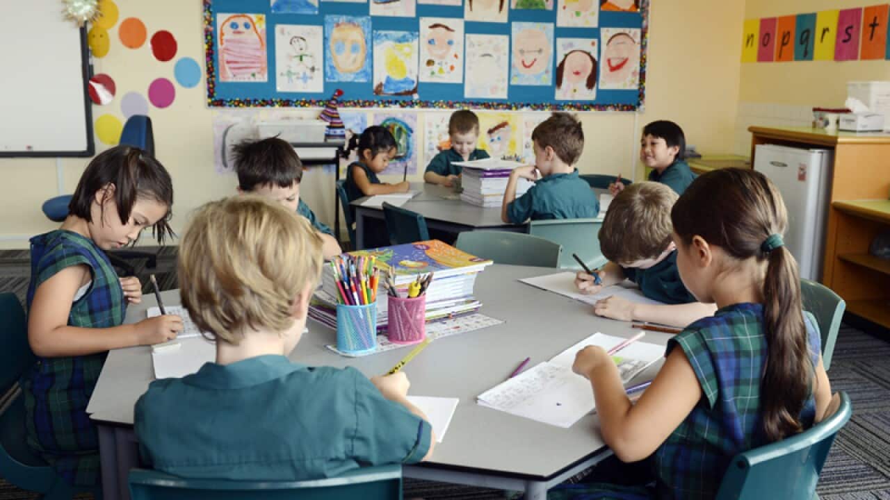 File photo of children in schools