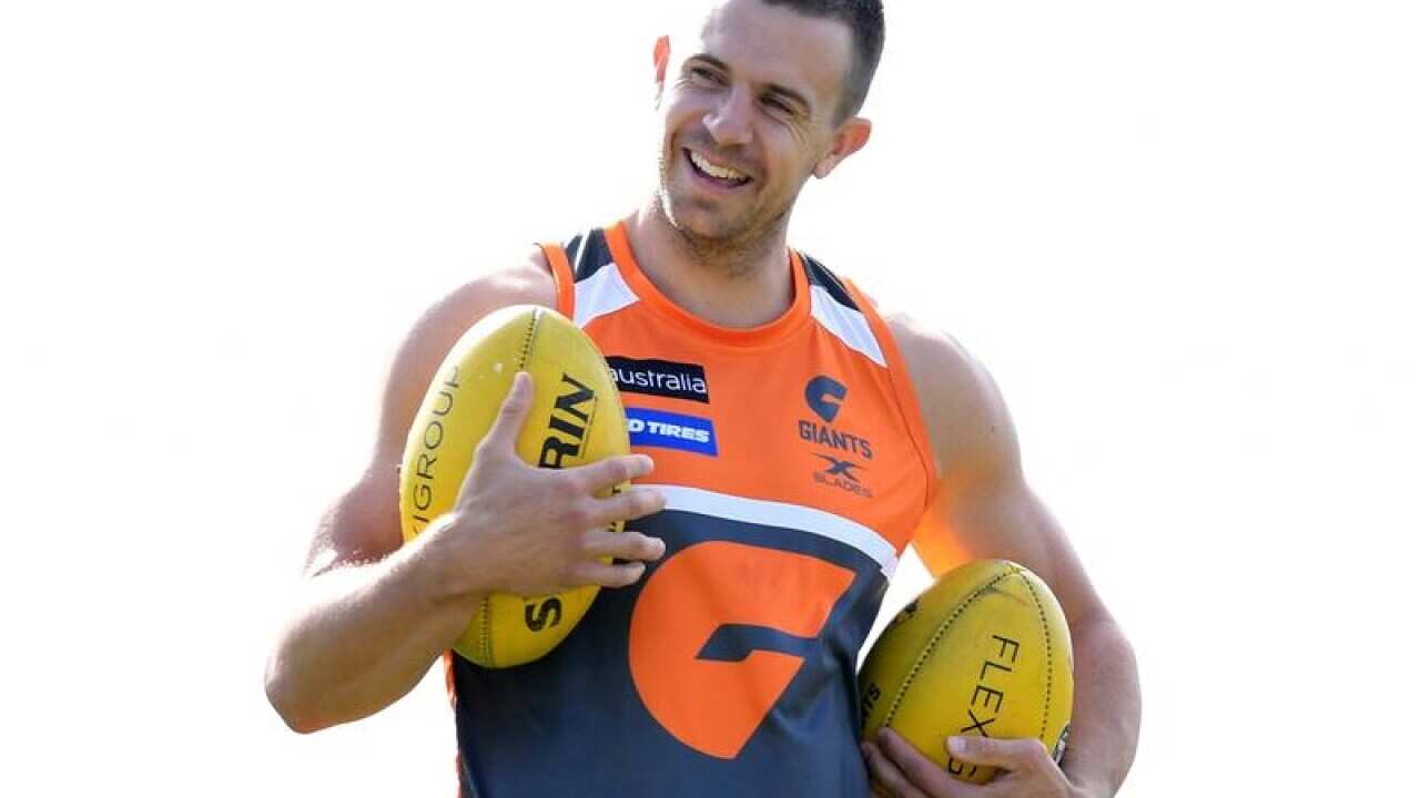 GWS player Brett Deledio
