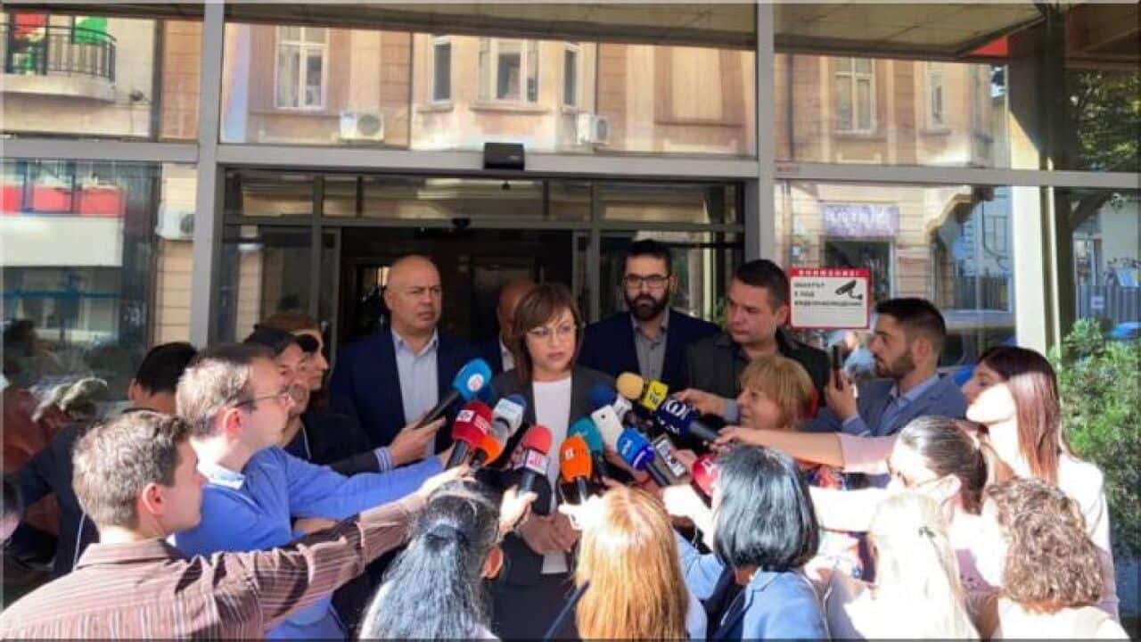 Корнелия Нинова връща мандата за съставяне на правителство.