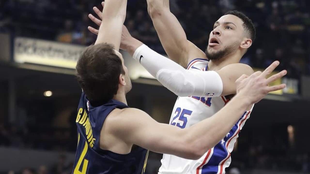 Philadelphia 76ers' Ben Simmons
