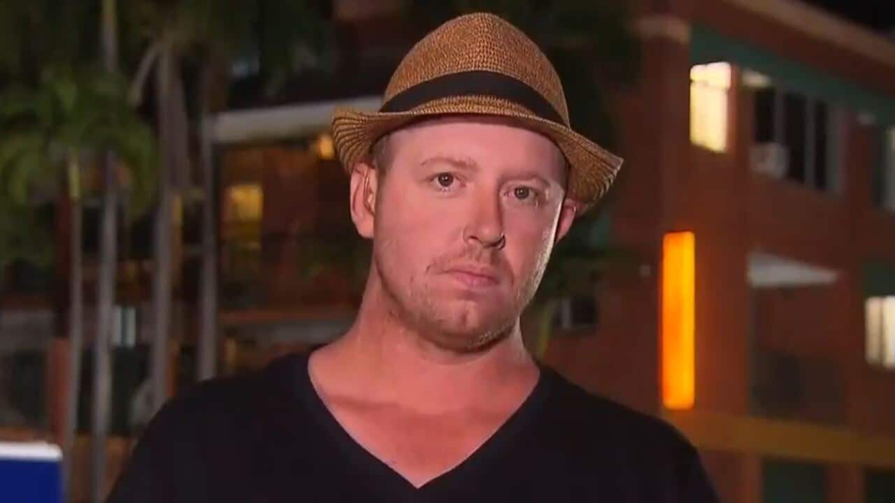 Darwin local Matt James said he heard multiple gunshots. 