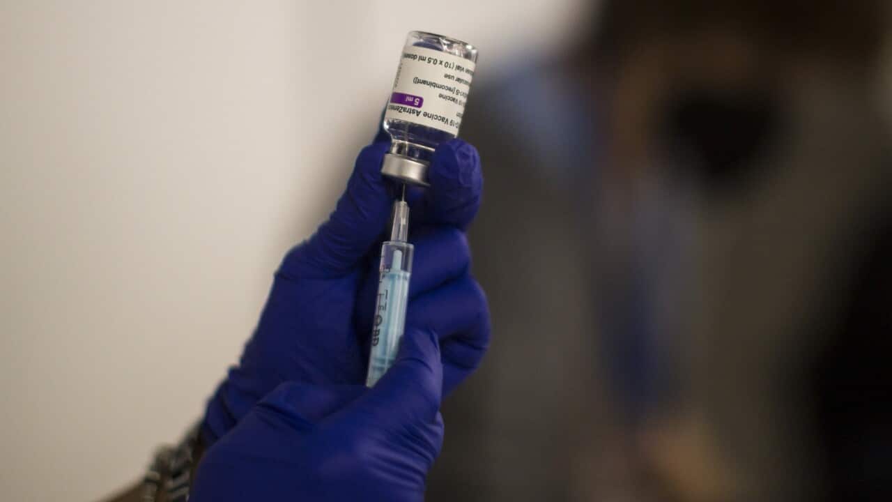 AstraZeneca vaccine in Madrid, Spain - 09 Apr 2021