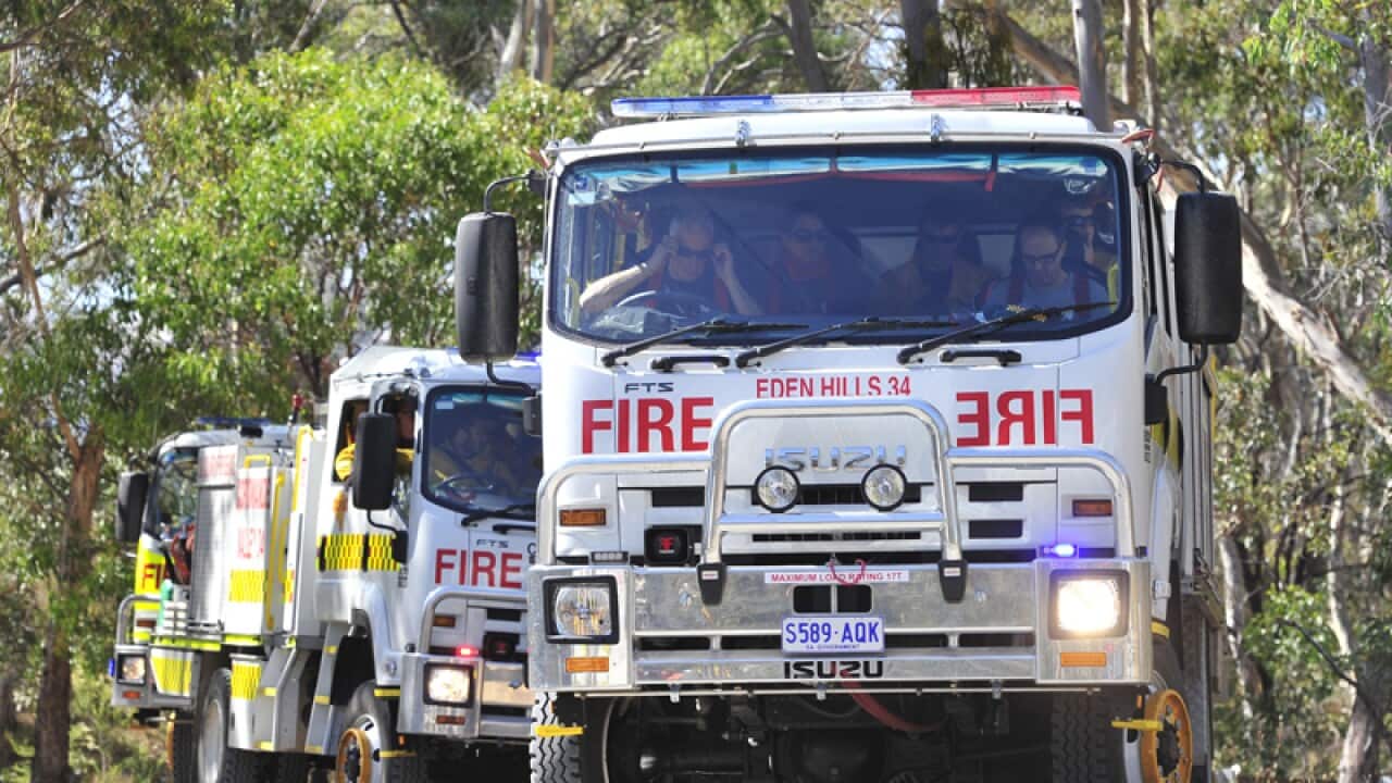 South Australian firefighters
