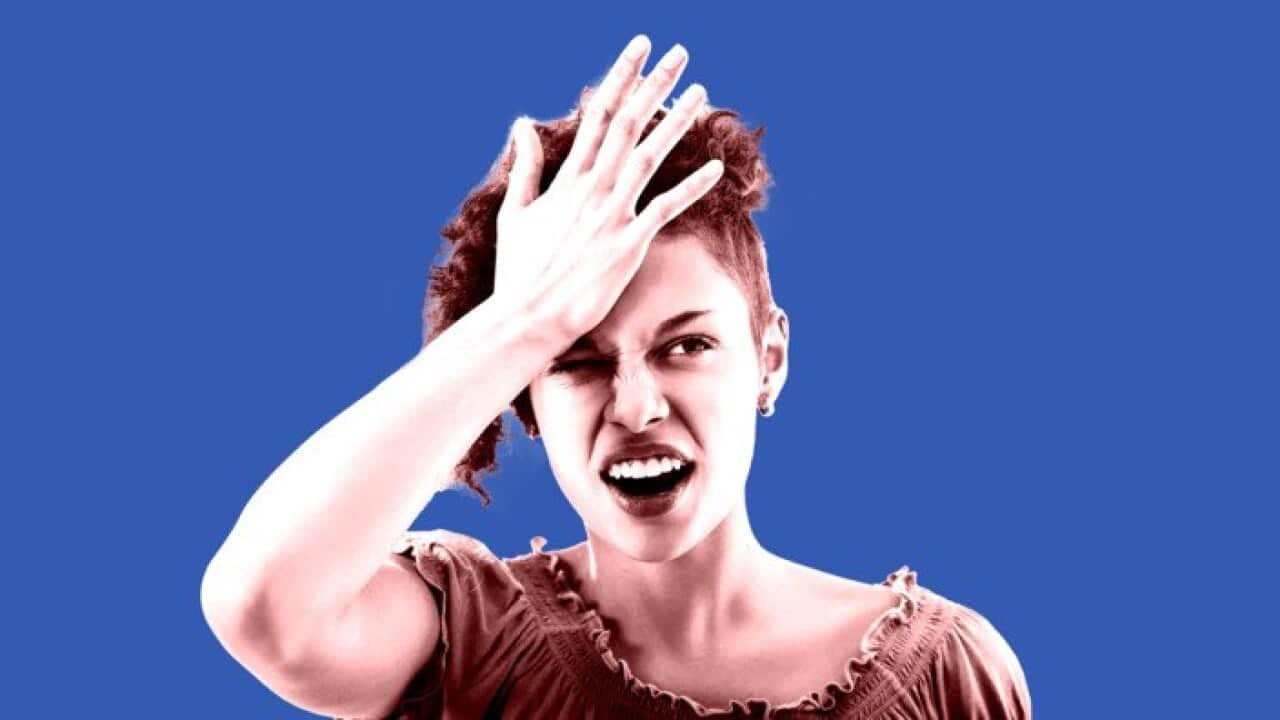 Forgetful woman. (skynesher)