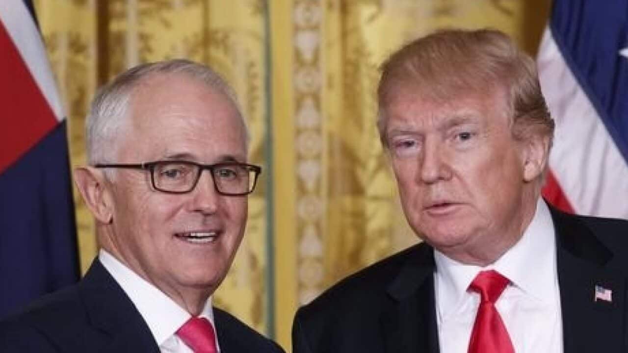 Malcolm Turnbull initially inked the asylum seeker deal with Donald Trump’s predecessor, but Mr Trump was forced to comply.