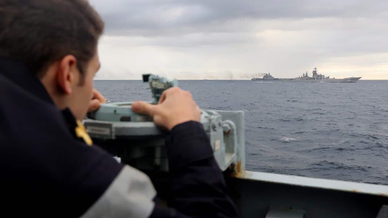 Russian warships