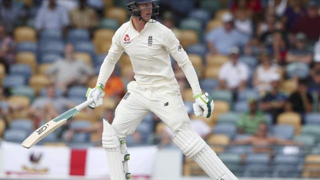 England's Keaton Jennings.