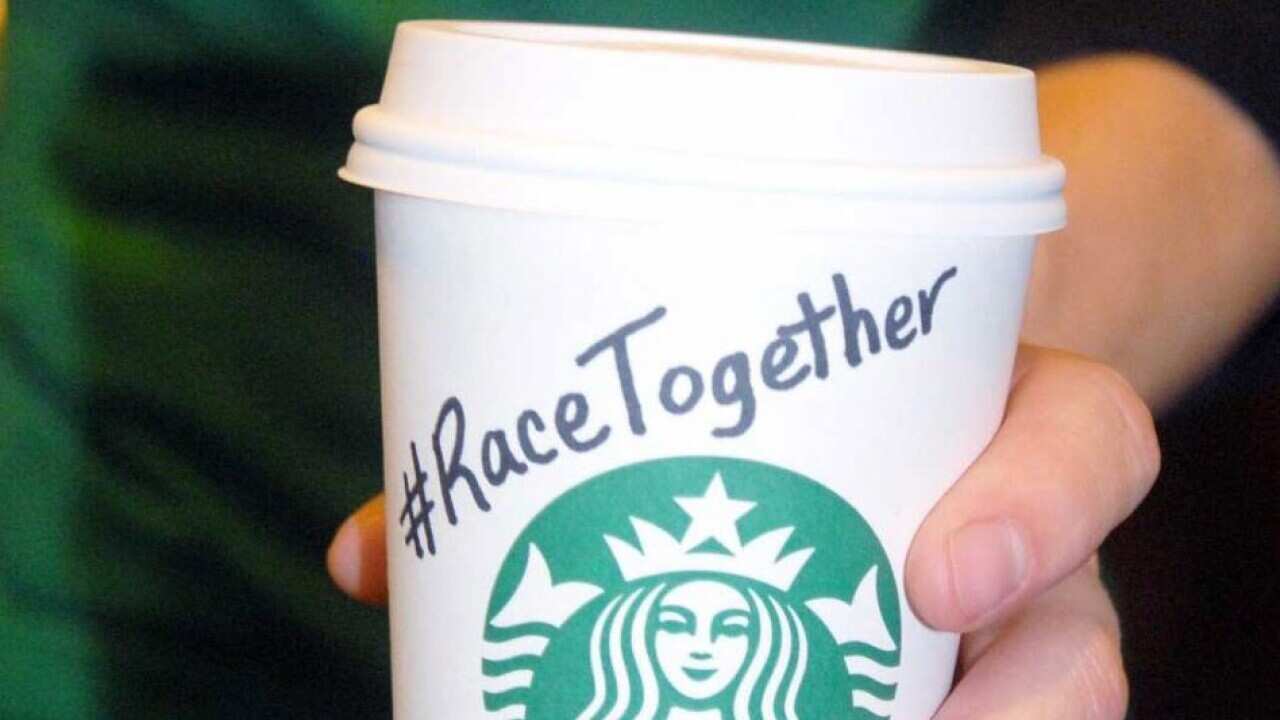 Starbucks #RaceTogether campaign
