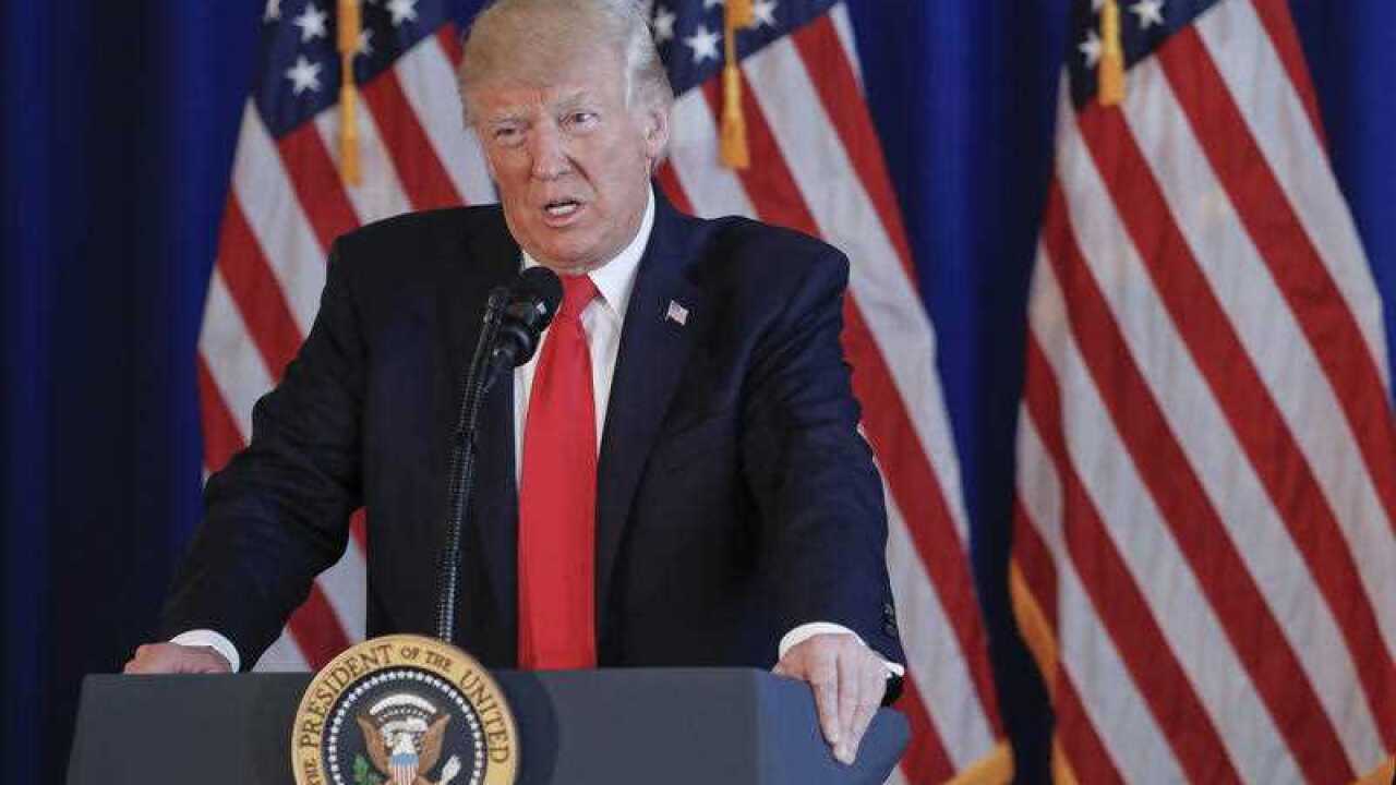 US President Donald Trump.