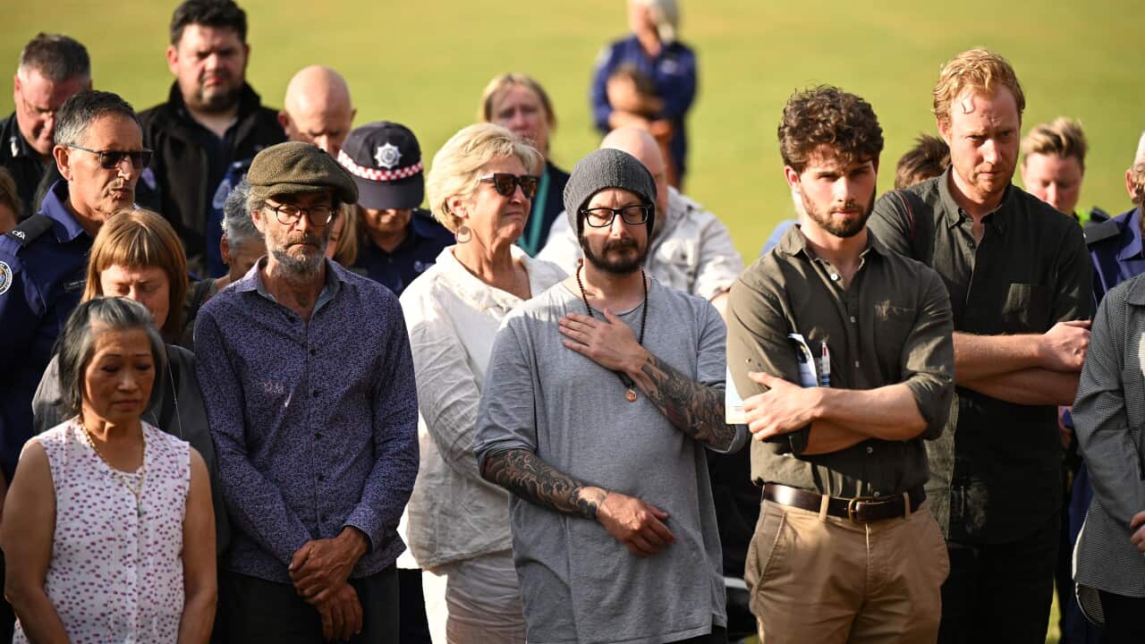 People standing in a group
