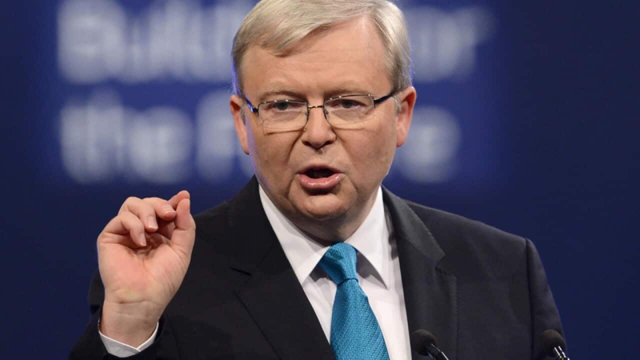 Prime Minister Kevin Rudd