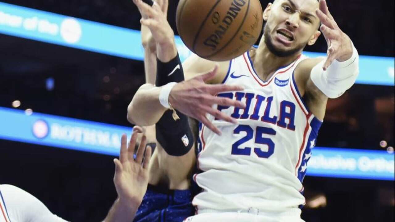 Philadelphia 76ers' Ben Simmons