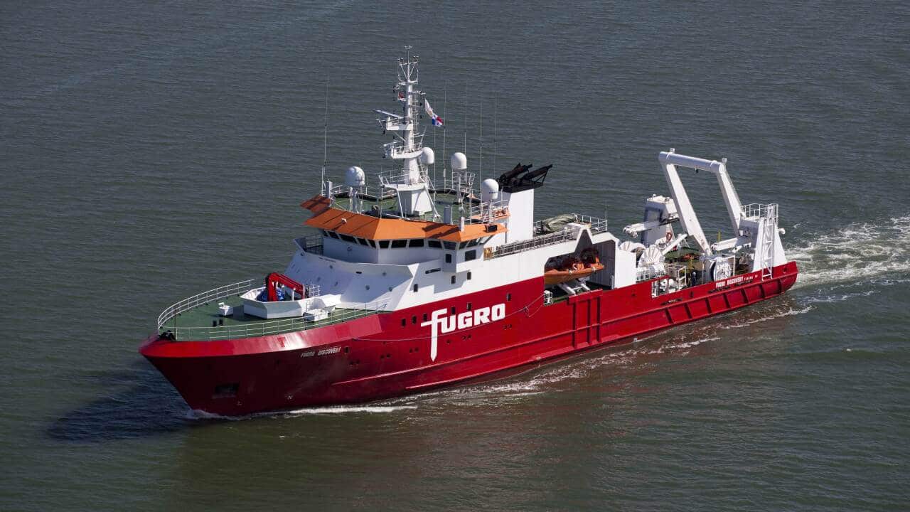 Australian-contracted survey ship M/V Fugro Discovery (AAP)