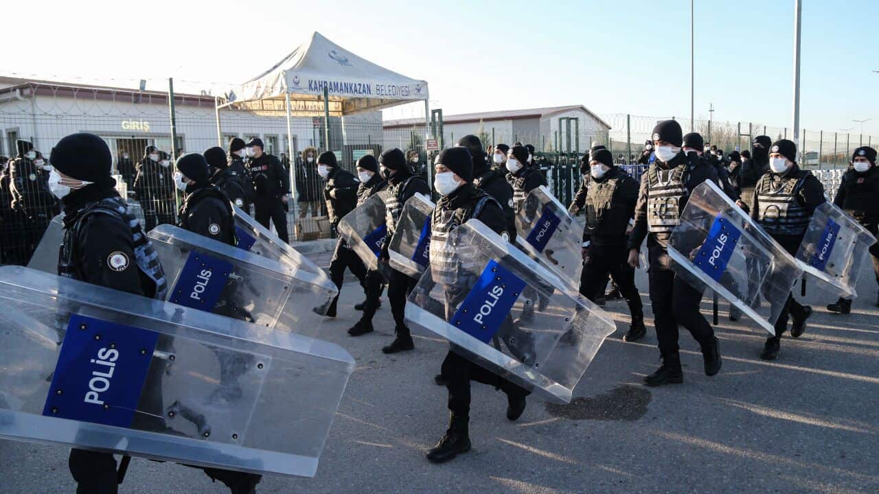 A court in Turkey has given life sentences to 337 military officers and others.