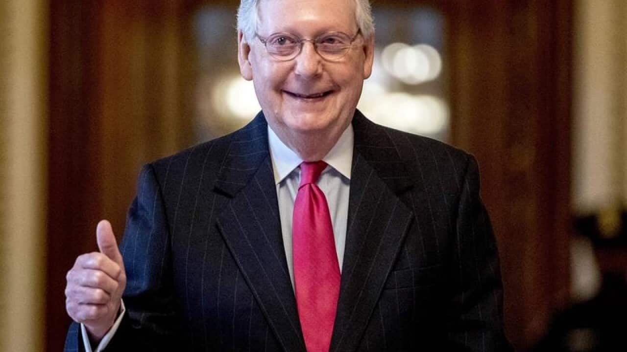 US Senate Republican Mitch McConnell