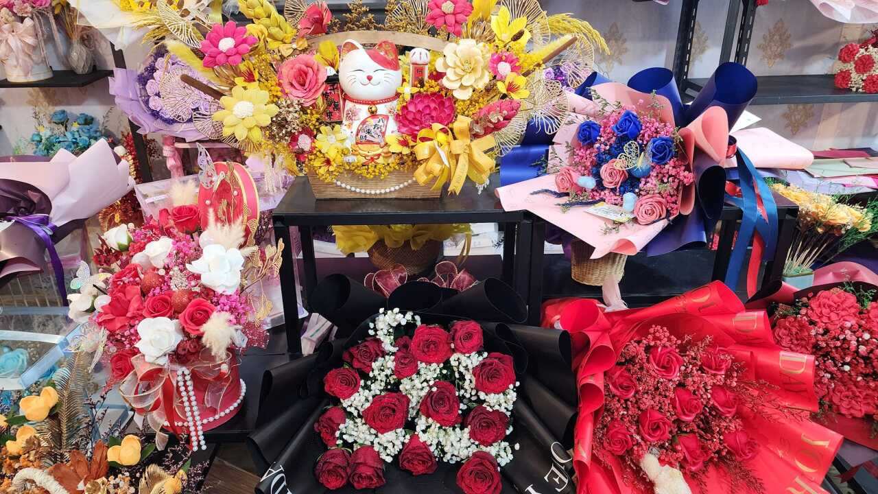 Flowers on Valentine's Day in Cambodia.jpg