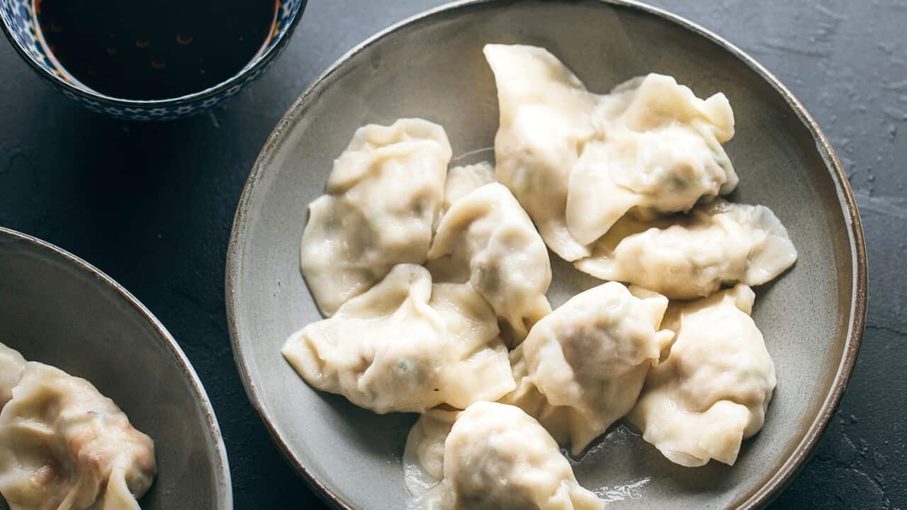 Shui jiao (basic boiled dumplings)