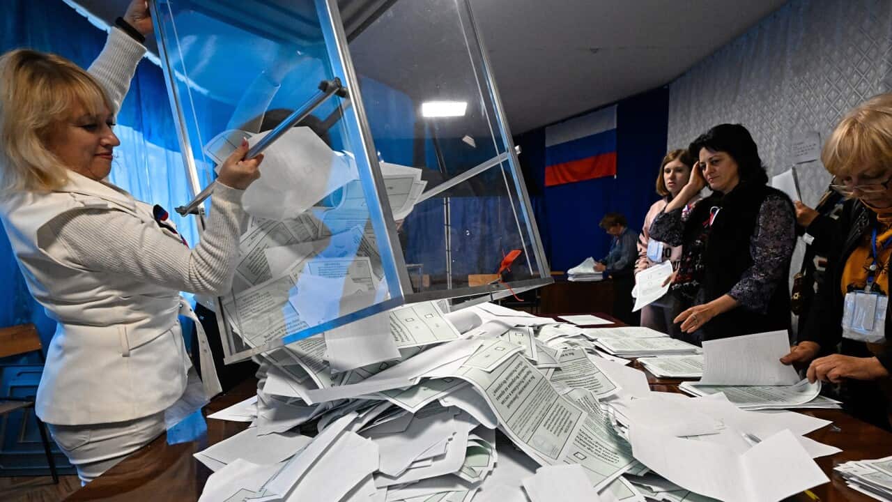 The referendum on the entry of the Donetsk People's Republic (DPR), Luhansk People's Republic (LPR), Kherson and Zaporozhye regions into Russia is being held from 23 to 27 September.