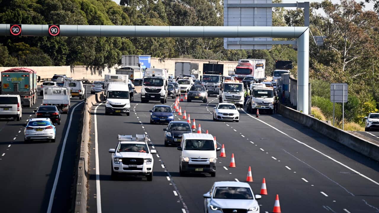 SYDNEY MOTORWAY CRASH