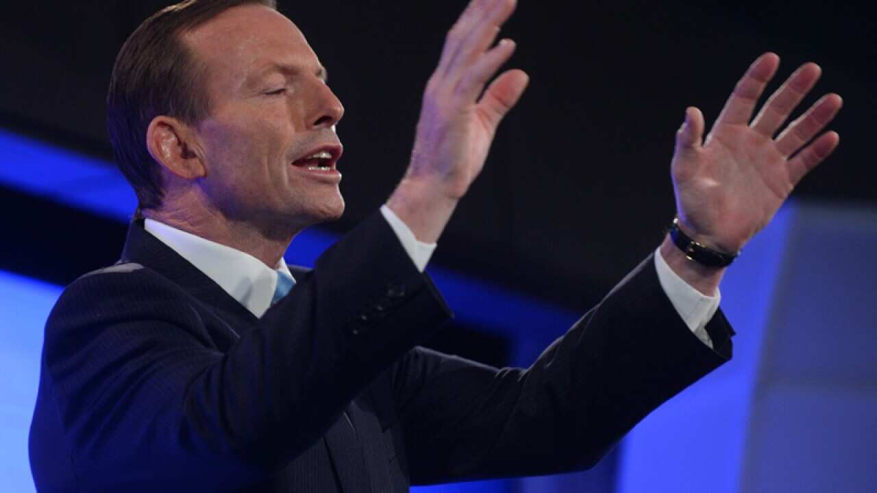 Opposition leader Tony Abbott