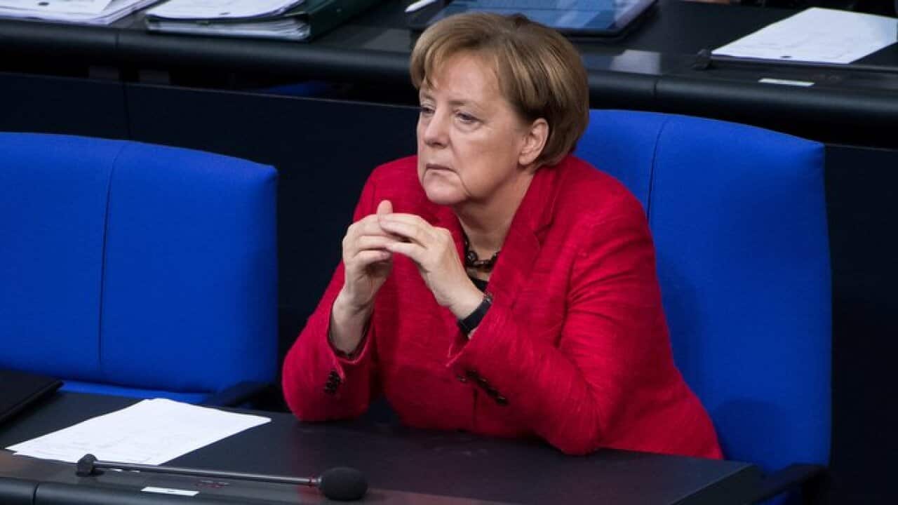 German Chancellor Angela Merkel