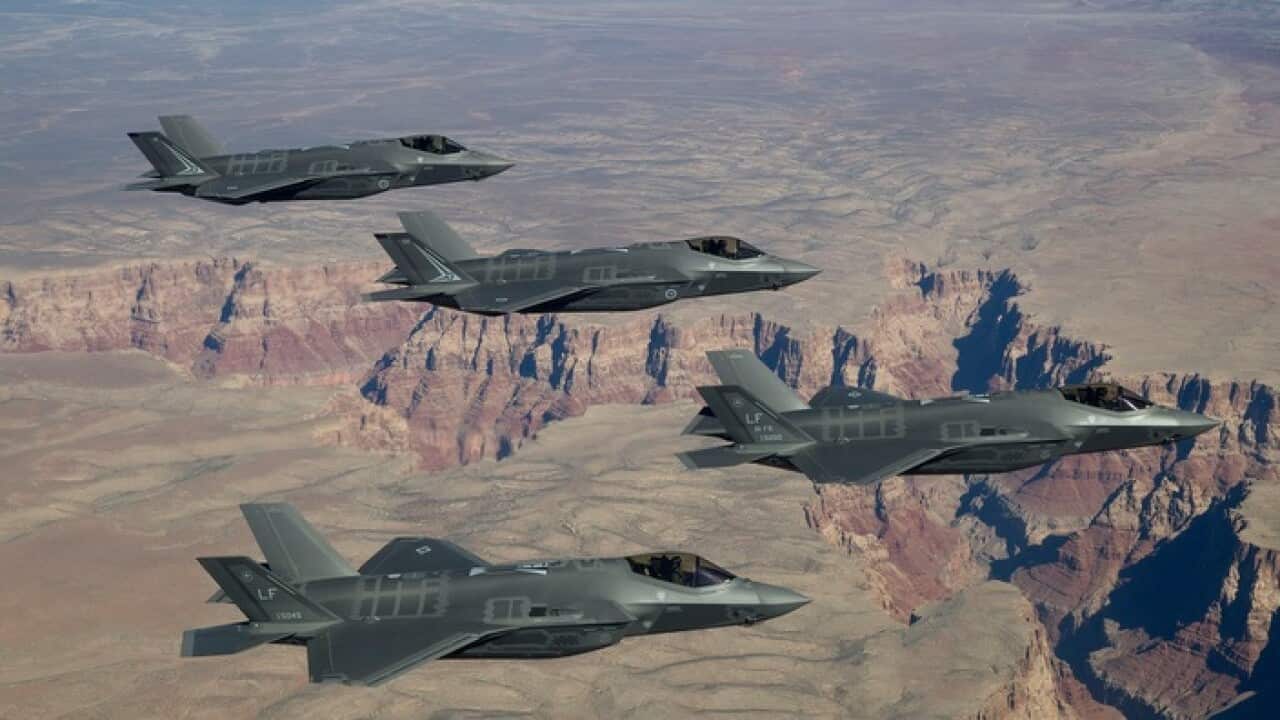 F35s Lightning II jets