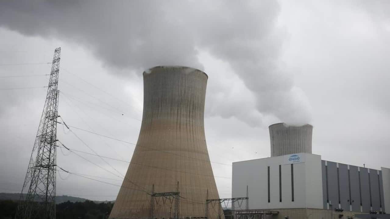 A nuclear power plant in Belgium