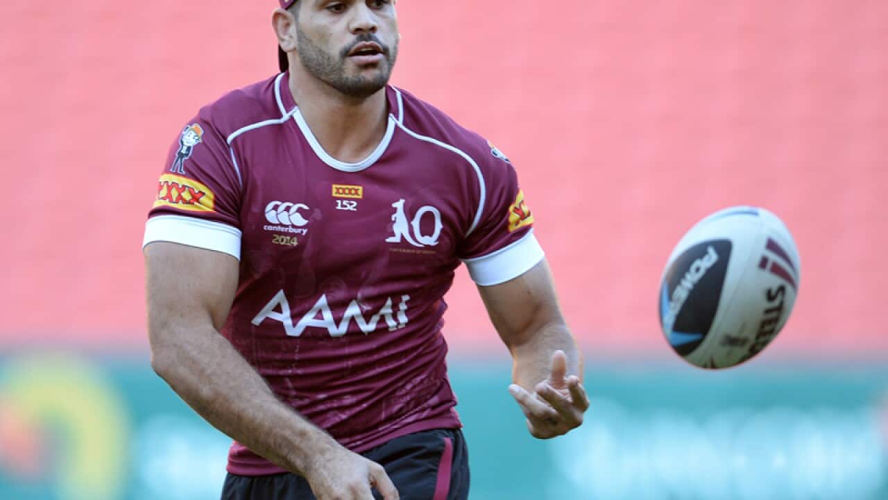Queensland Maroons player Greg Inglis