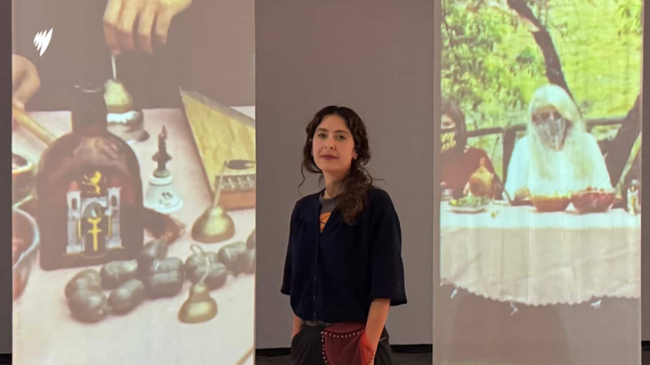 Tina Stefanou, 'You Can’t See Speed', ACCA, Melbourne / SBS Greek: Anastasia Rallis